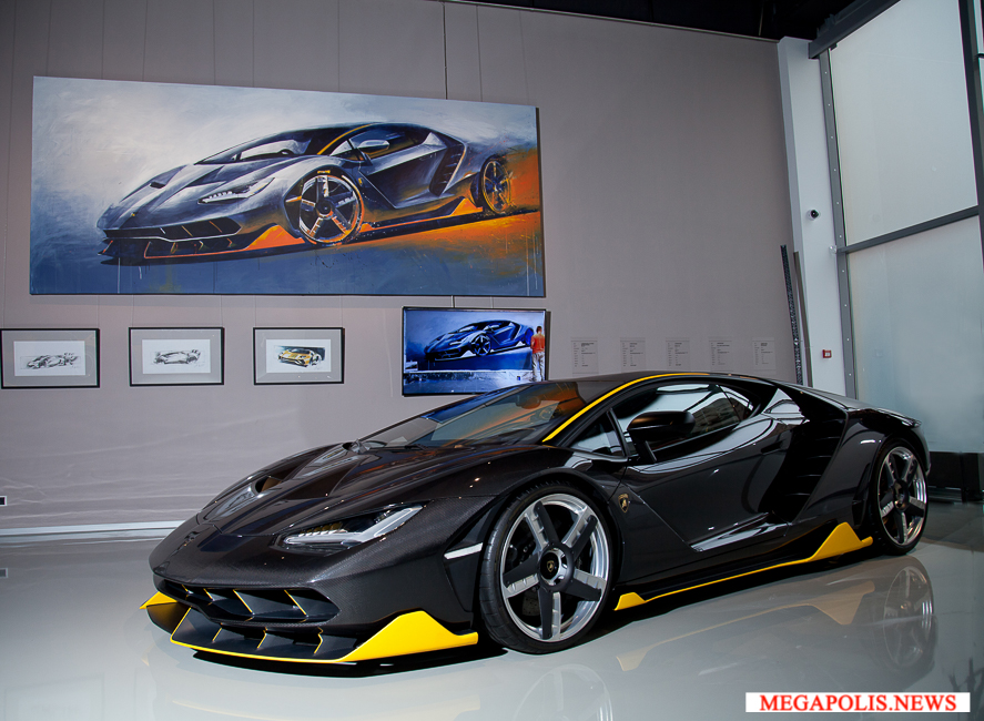 "Lamborghini: легенда дизайна"-выставка в Эрарте