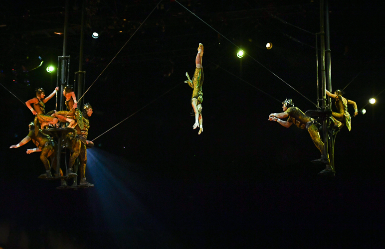 Микрокосмос у наших ног – гастроли Cirque du Soleil в России