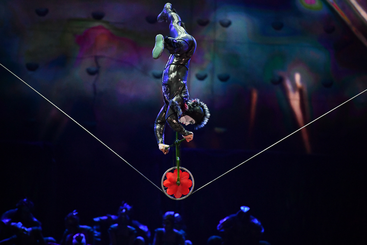Микрокосмос у наших ног – гастроли Cirque du Soleil в России