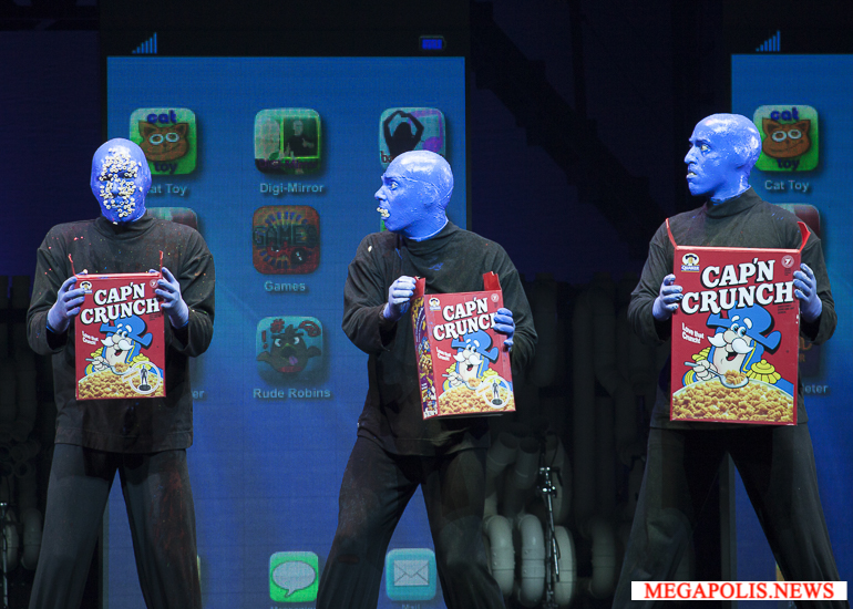 Легендарное шоу Blue Man Group впервые в России