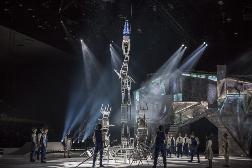 Европейская премьера первого ледового шоу Cirque du Soleil в Москве