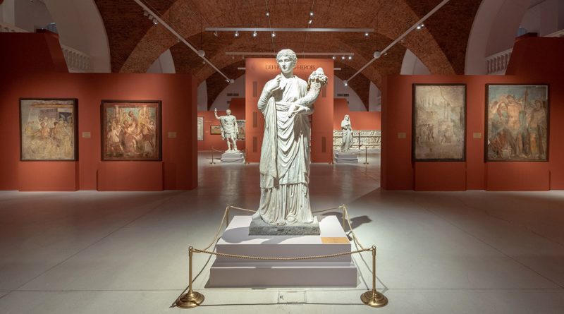 Шедевры из Помпей впервые демонстрируют в Эрмитаже