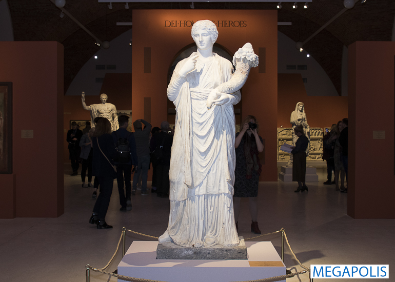 Шедевры из Помпей впервые демонстрируют в Эрмитаже